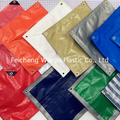 Stock Lot PE Material Tarpaulin Fabric Airtight