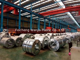 Chrome Hot Dipped Galvanized Steel Coils , Galvalume coil 0.13-1.2mm Thickness