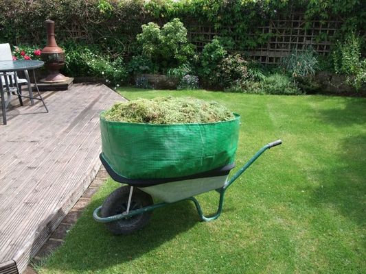 wholesale fabric china customized PE tarpaulin wheelbarrow bag