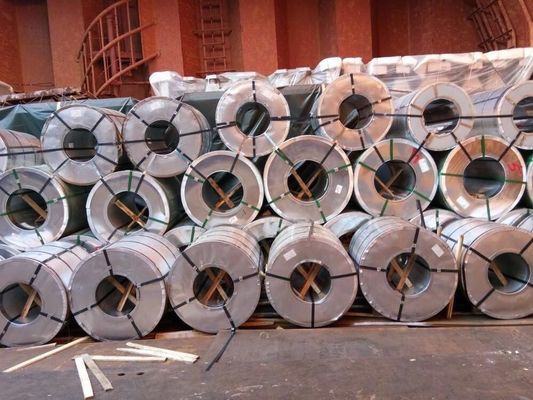 Hot Dipped Galvanized Steel Coils / GI Steel Coil Customized