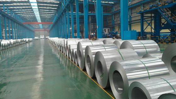 750MM Unoiled Galvanized Steel Coils With Regular Spangle Zinc Coating