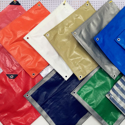 Stock Lot PE Material Tarpaulin Fabric Airtight